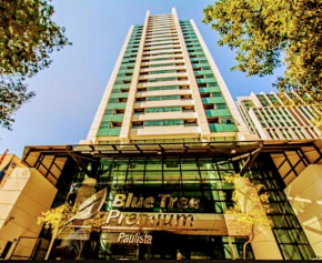 Master Deluxe Studio Varanda - Premium BLUE TREE - Av Paulista - Black Edition SPA - By HousêNN